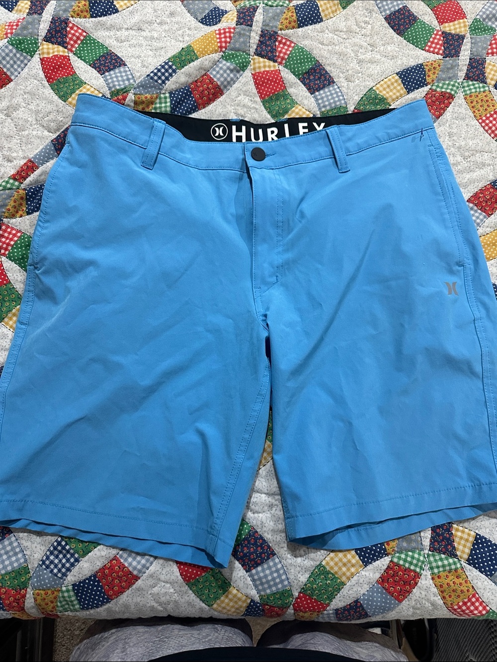 Hurley Men’s Bright Blue Hybrid Shorts